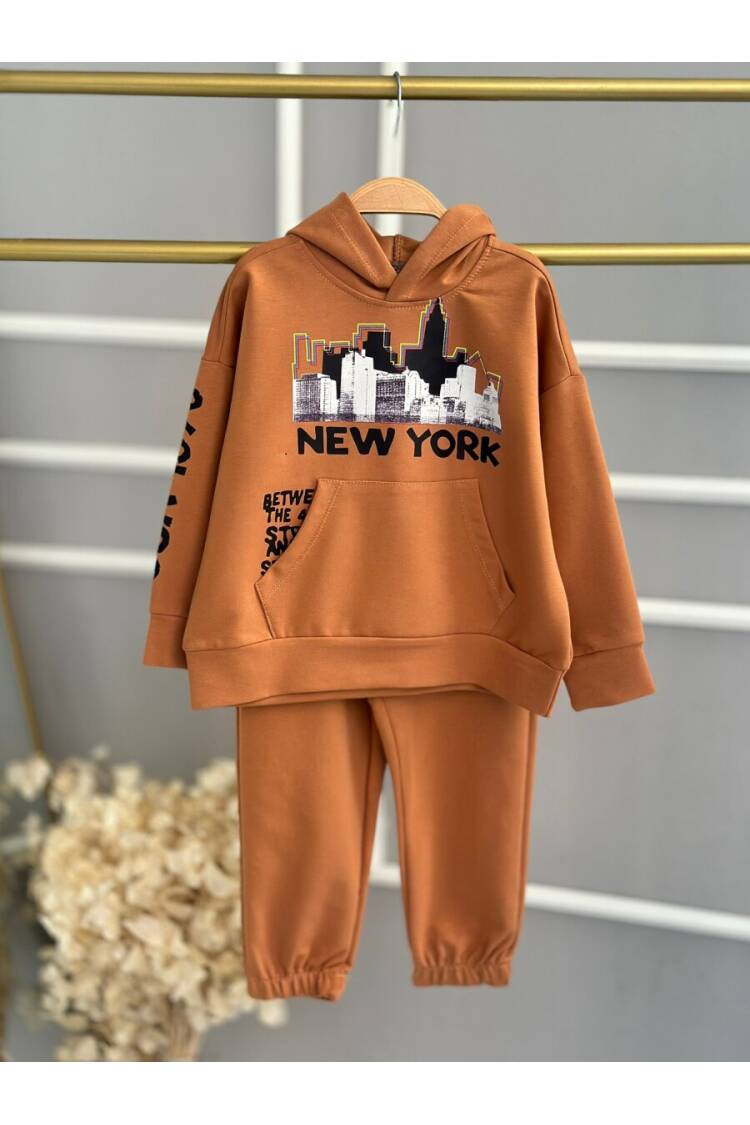 Wholesale Boys Printed Tracksuit Set 2-10Y - Brand: KidsRoom - Kids & Baby Clothes Wholesale - Globality Store