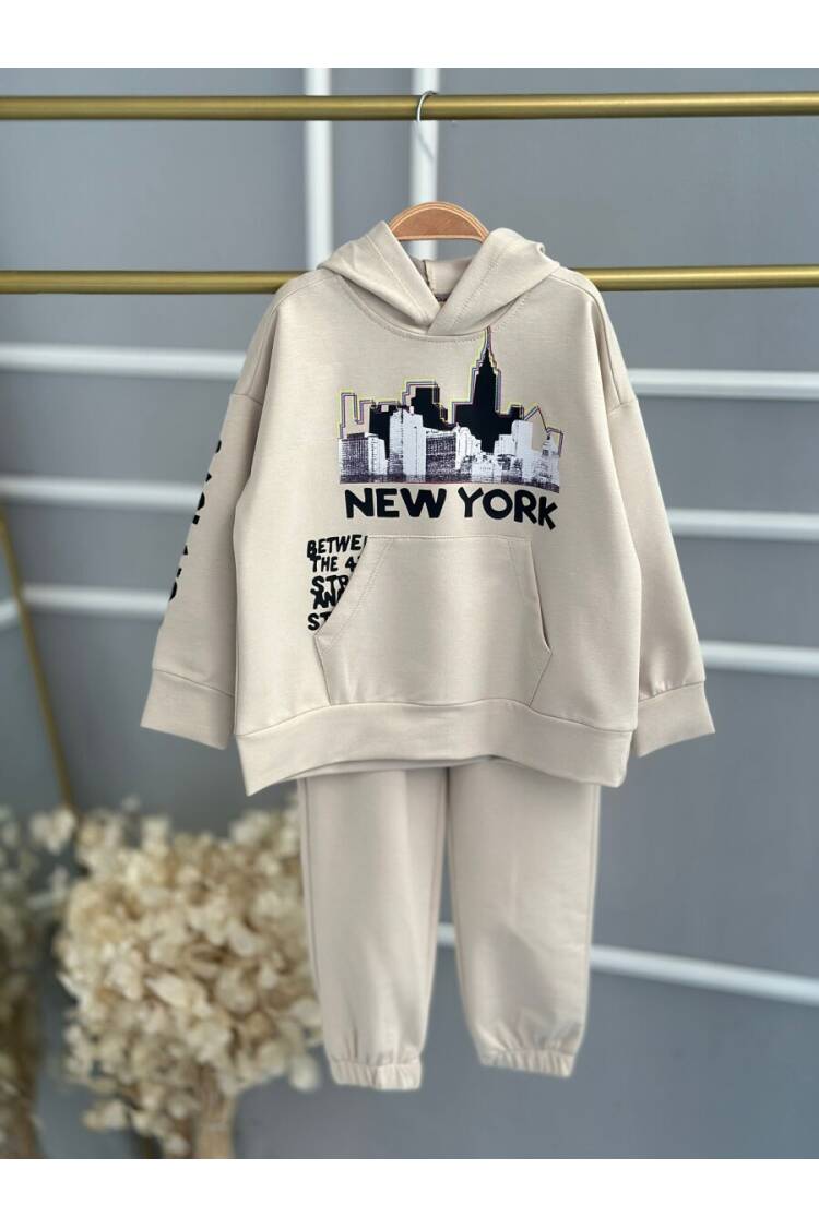 Wholesale Boys Printed Tracksuit Set 2-10Y - Brand: KidsRoom - Kids & Baby Clothes Wholesale - Globality Store