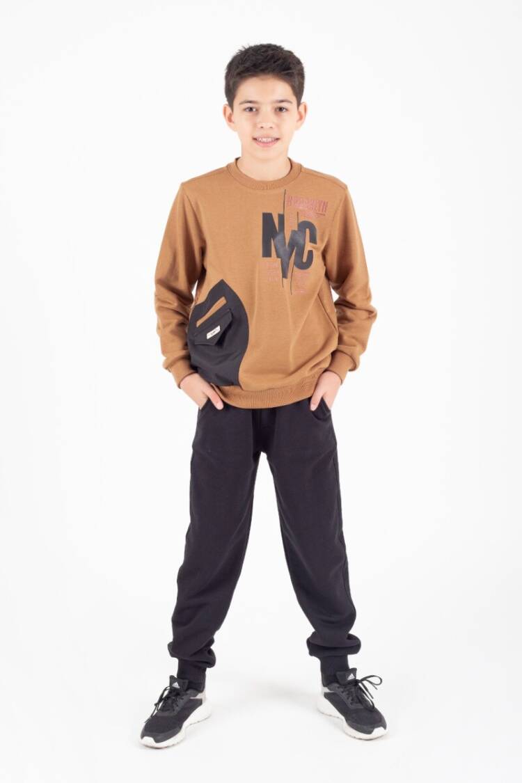 Wholesale Boys PRinted Tracksuit Set 4-8Y - Brand: Pafim - Kids & Baby Clothes Wholesale - Globality Store