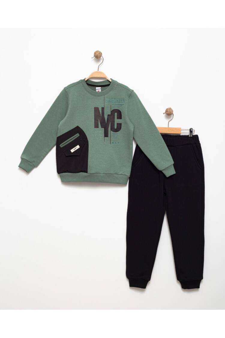 Wholesale Boys Printed Tracksuit Set 9-13Y - Brand: Pafim - Kids & Baby Clothes Wholesale - Globality Store