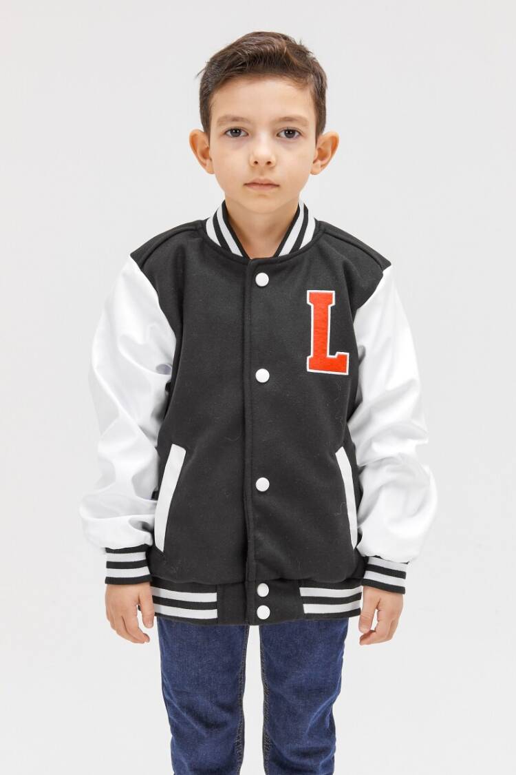 Wholesale Boys' Seasonal College Jacket 6-16Y - Brand: Benitto Kids - Kids & Baby Clothes Wholesale - Globality Store