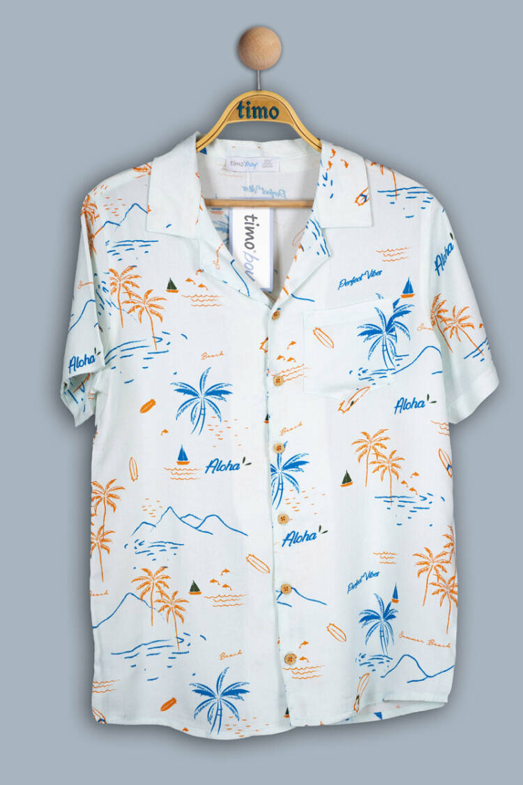 Wholesale Boys Shirt 6-9Y - Brand: Timo - Kids & Baby Clothes Wholesale - Globality Store