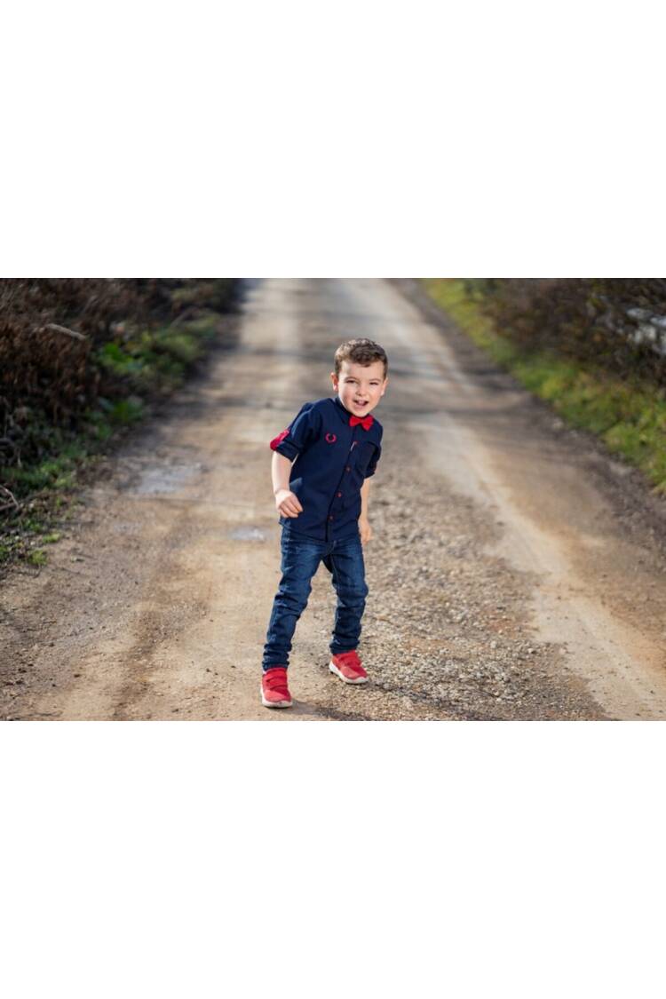 Wholesale Boys Shirt with Bowtie 10-13Y - Brand: Timo - Kids & Baby Clothes Wholesale - Globality Store