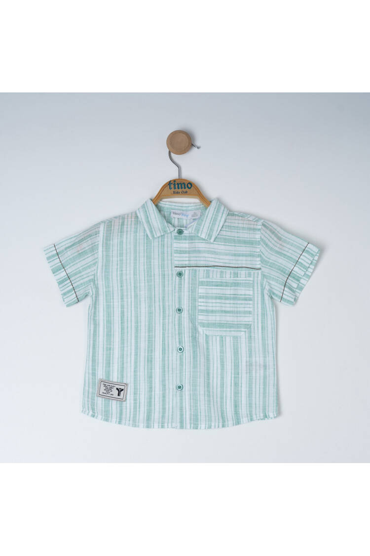 Wholesale Boys' Short Sleeve Shirt 6-9Y - Brand: Timo - Kids & Baby Clothes Wholesale - Globality Store