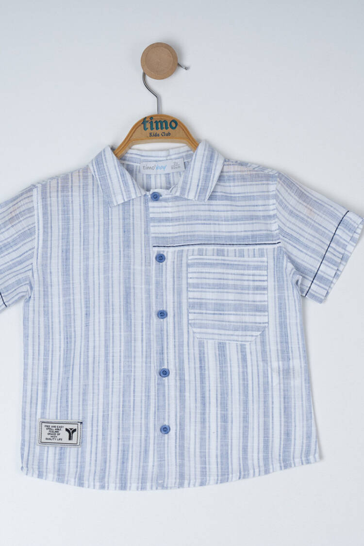 Wholesale Boys' Short Sleeve Shirt 6-9Y - Brand: Timo - Kids & Baby Clothes Wholesale - Globality Store