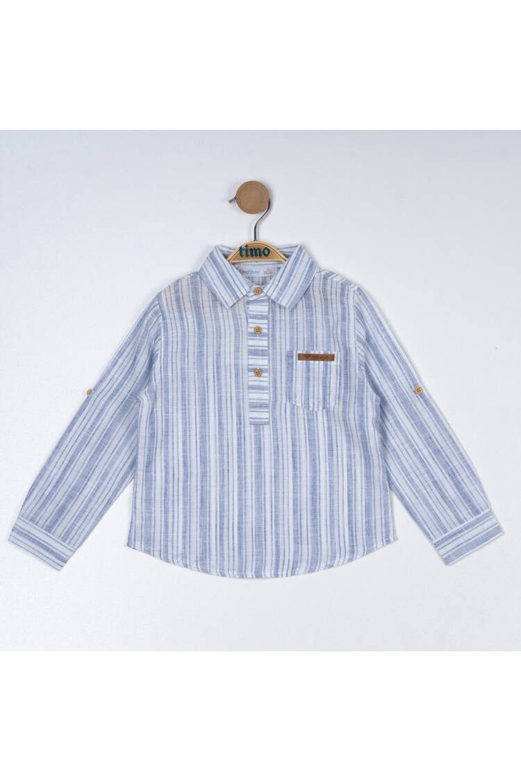 Wholesale Boy's Striped Shirt 2-5Y - Brand: Timo - Kids & Baby Clothes Wholesale - Globality Store