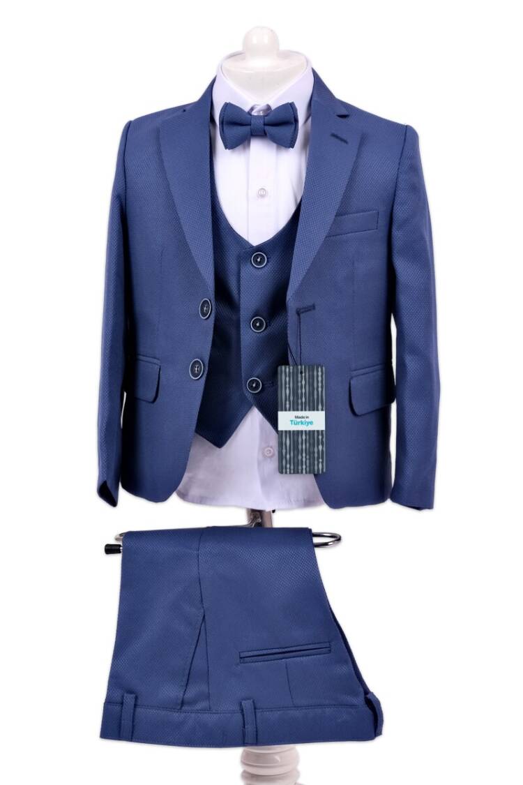 Wholesale Boys Suit Set with Jacket Vest Pants Shirt 5-8Y - Brand: Terry - Kids & Baby Clothes Wholesale - Globality Store