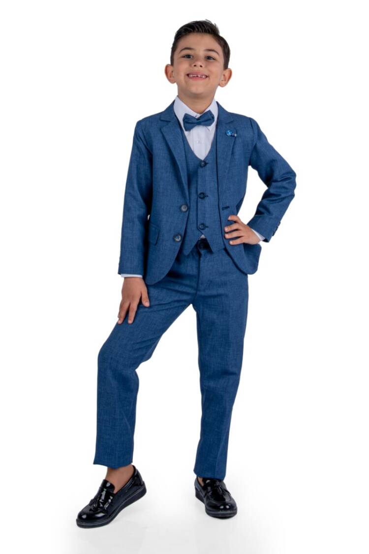 Wholesale Boys Suit Set with Jacket Vest Pants Shirt 6-9Y - Brand: Terry - Women & Kids, Baby Clothes Wholesale - Globality Store