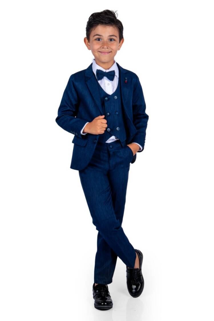 Wholesale Boys Suit Set with Jacket Vest Pants Shirt 6-9Y - Brand: Terry - Women & Kids, Baby Clothes Wholesale - Globality Store
