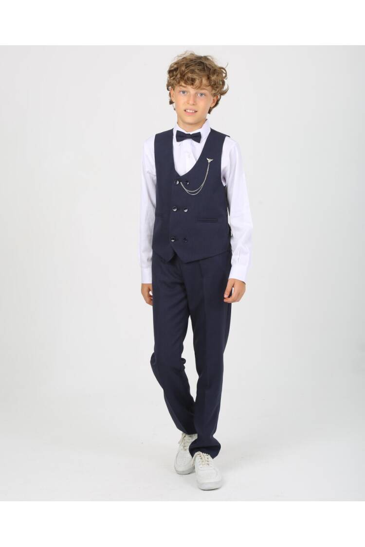 Wholesale Boy's Vest Suit 1-4Y - Brand: Flori - Kids & Baby Clothes Wholesale - Globality Store