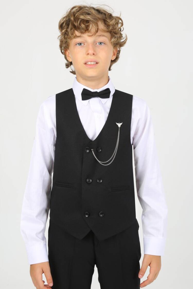 Wholesale Boy's Vest Suit 5-8Y - Brand: Flori - Kids & Baby Clothes Wholesale - Globality Store