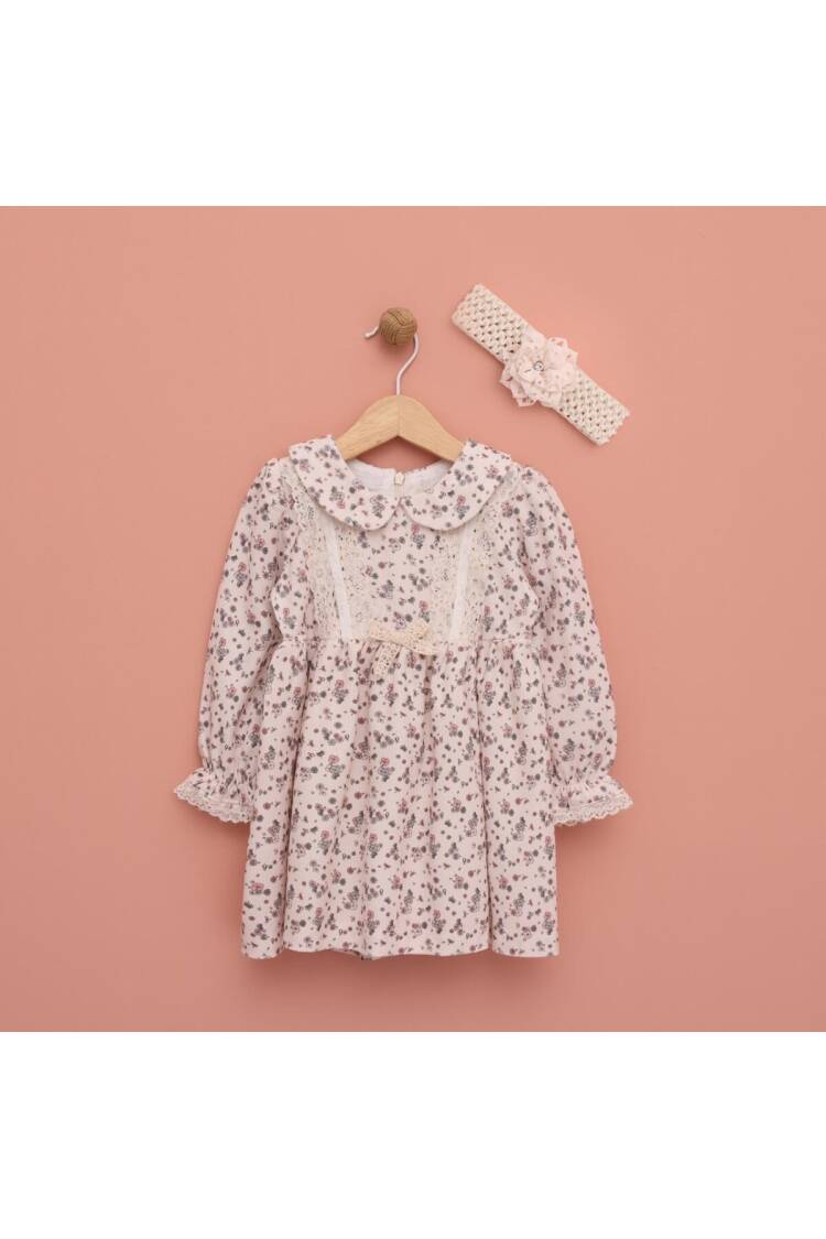 Wholesale Floral Print Baby Girl Dress 9-24M - Brand: Lilax - Kids & Baby Clothes Wholesale - Globality Store