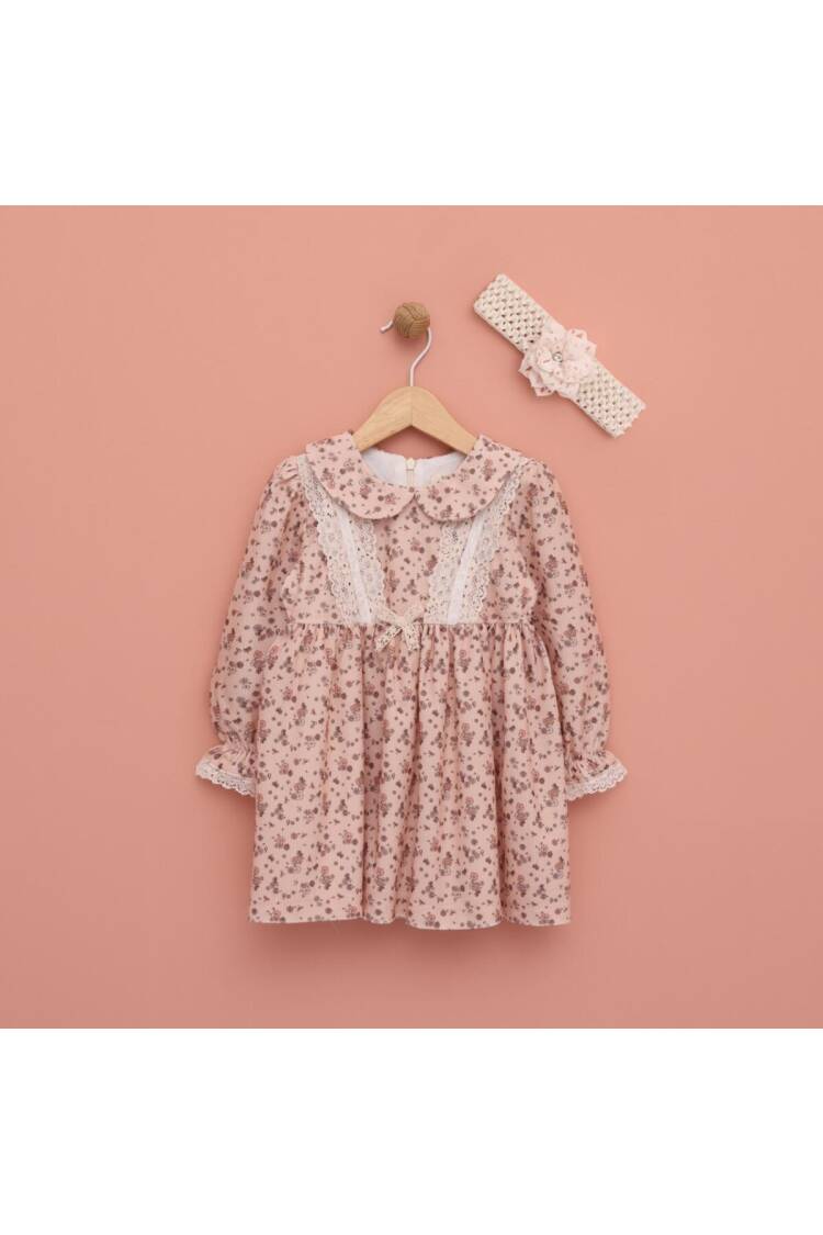 Wholesale Floral Print Baby Girl Dress 9-24M - Brand: Lilax - Kids & Baby Clothes Wholesale - Globality Store