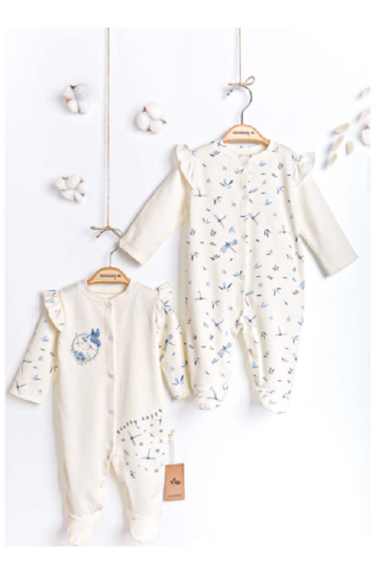 Wholesale Girl Baby 2-Piece Romper Set 3-6M - Brand: Ciccimbaby - Kids & Baby Clothes Wholesale - Globality Store