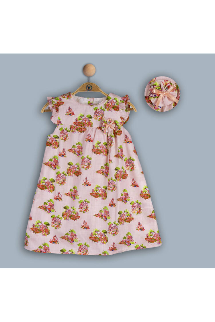 Wholesale Girl Home Patterned Dress 2-5Y - Brand: Timo - Kids & Baby Clothes Wholesale - Globality Store