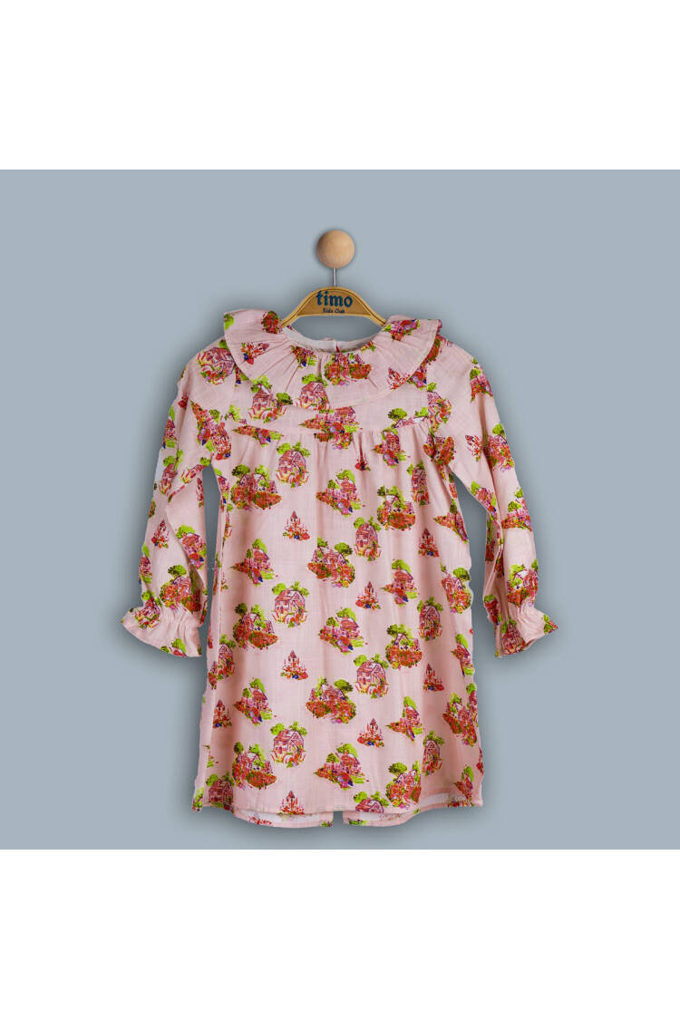 Wholesale Girl Patterned Dress 2-5Y - Brand: Timo - Kids & Baby Clothes Wholesale - Globality Store