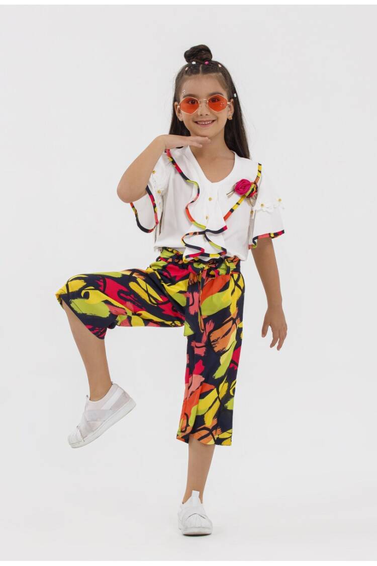 Wholesale Girls 2-Piece Blouse and Pants Set 2-6Y - Brand: Miss Lore - Kids & Baby Clothes Wholesale - Globality Store