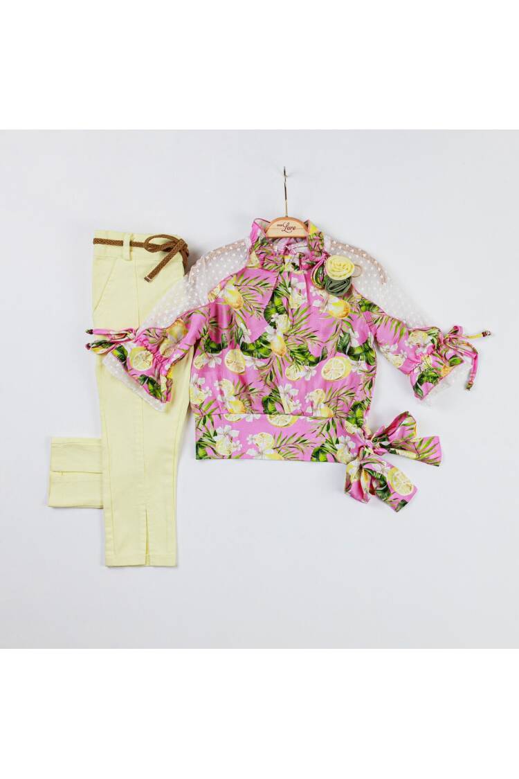 Wholesale Girls 2-Piece Blouse and Pants Set 2-6Y - Brand: Miss Lore - Kids & Baby Clothes Wholesale - Globality Store