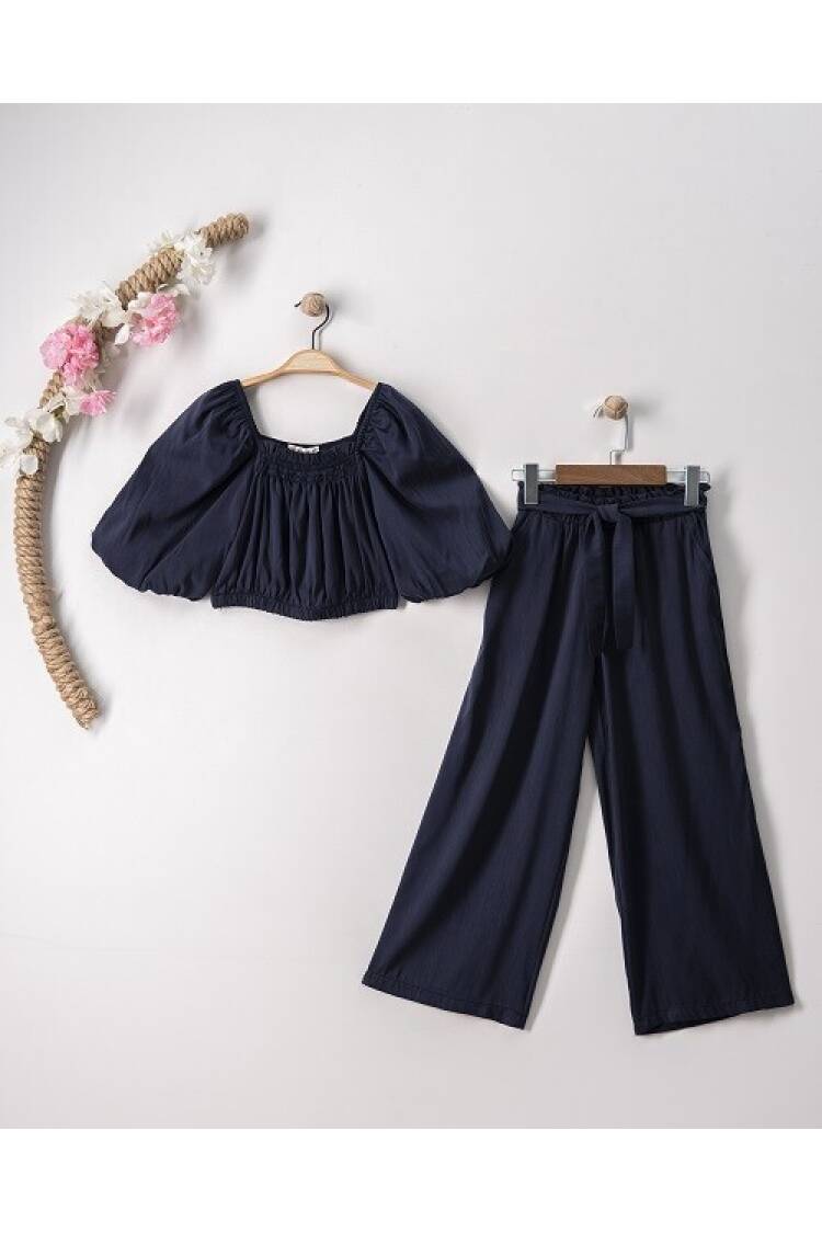 Wholesale Girls 2-Piece Blouse and Pants Set 7-10Y - Brand: Büşra Bebe - Kids & Baby Clothes Wholesale - Globality Store