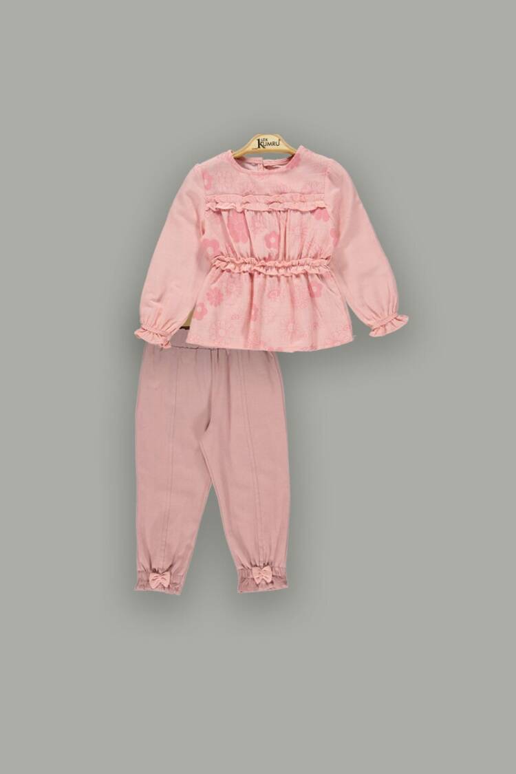 Wholesale Girls 2-Piece Blouse Sets with Pants 2-5Y - Brand: Kumru Bebe - Kids & Baby Clothes Wholesale - Globality Store