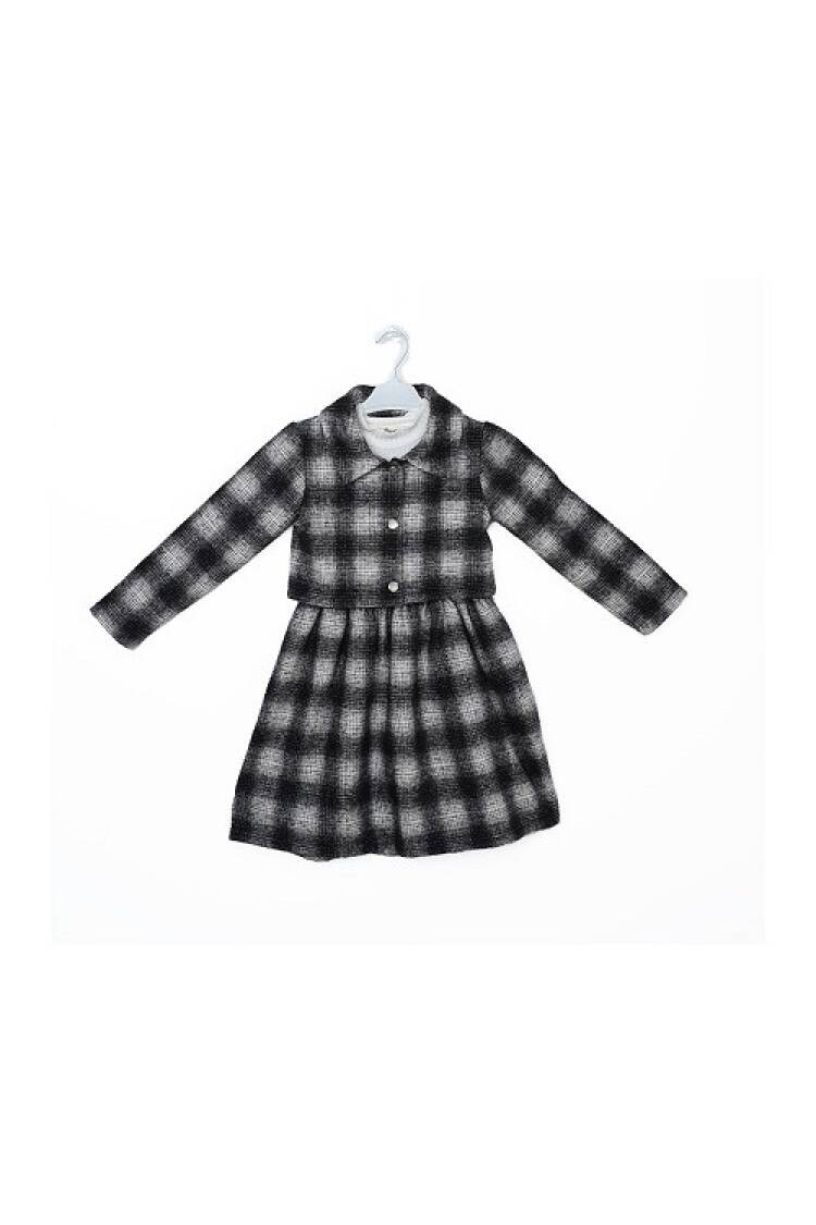 Wholesale Girls 2-Piece Dress and Jacket Set 3-6Y - Brand: Büşra Bebe - Kids & Baby Clothes Wholesale - Globality Store