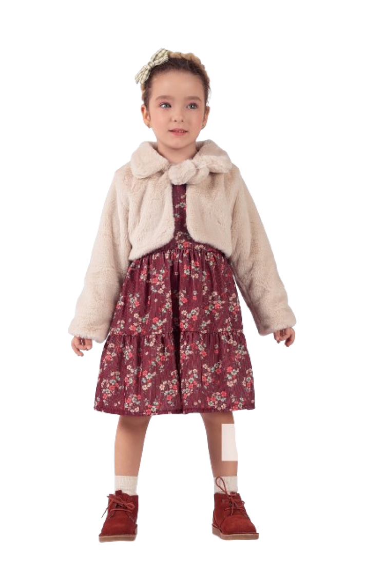 Wholesale Girl's 2-Piece Dress and Vest Set 2-5Y - Brand: Elayza - Kids & Baby Clothes Wholesale - Globality Store