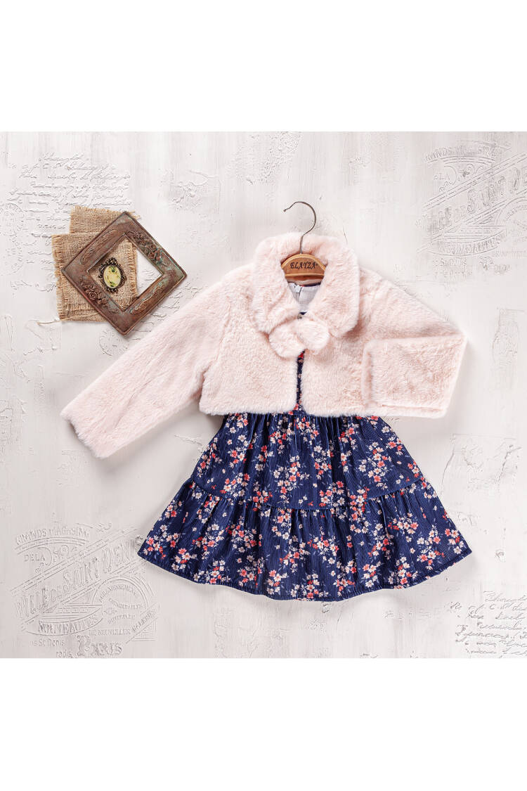 Wholesale Girl's 2-Piece Dress and Vest Set 2-5Y - Brand: Elayza - Kids & Baby Clothes Wholesale - Globality Store