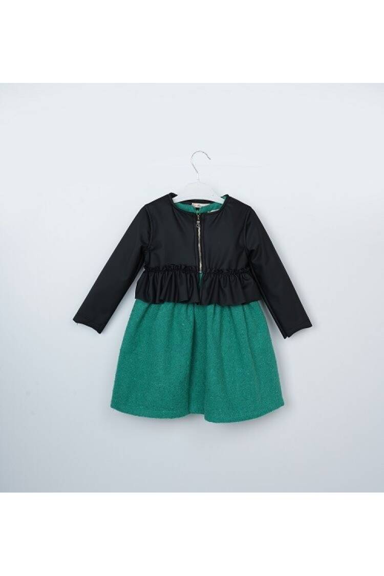 Wholesale Girls 2-Piece Jacket and Dress Set 3-6Y - Brand: Büşra Bebe - Kids & Baby Clothes Wholesale - Globality Store