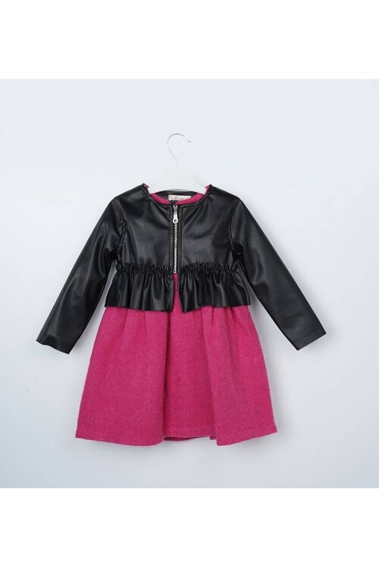 Wholesale Girls 2-Piece Jacket and Dress Set 3-6Y - Brand: Büşra Bebe - Kids & Baby Clothes Wholesale - Globality Store