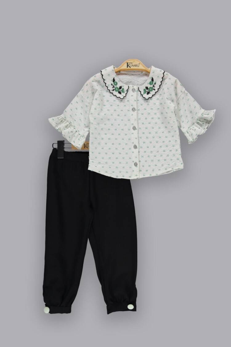 Wholesale Girls 2-Piece Sets with Shirt and Pants 2-5Y - Brand: Kumru Bebe - Kids & Baby Clothes Wholesale - Globality Store