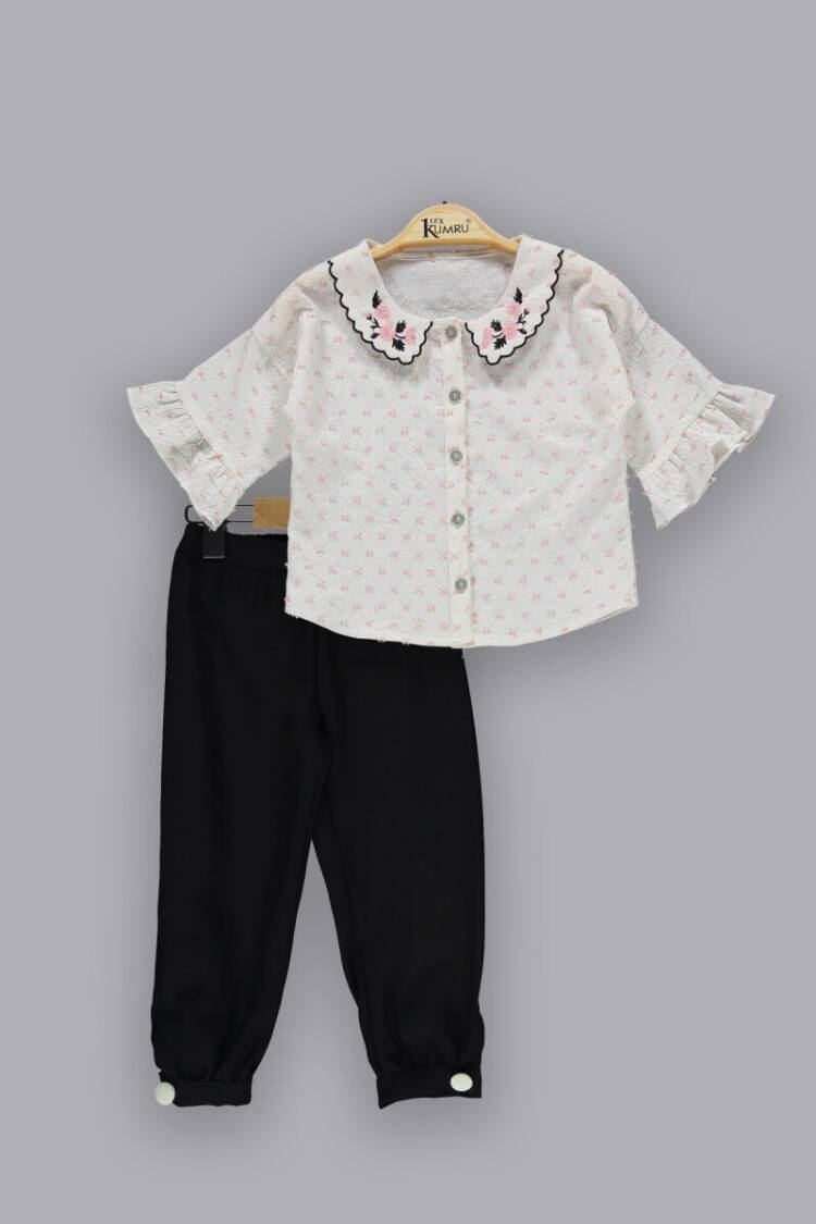 Wholesale Girls 2-Piece Sets with Shirt and Pants 2-5Y - Brand: Kumru Bebe - Kids & Baby Clothes Wholesale - Globality Store