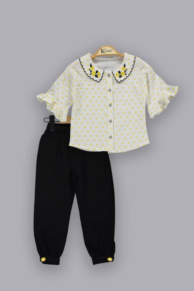 Wholesale Girls 2-Piece Sets with Shirt and Pants 2-5Y - Brand: Kumru Bebe - Kids & Baby Clothes Wholesale - Globality Store