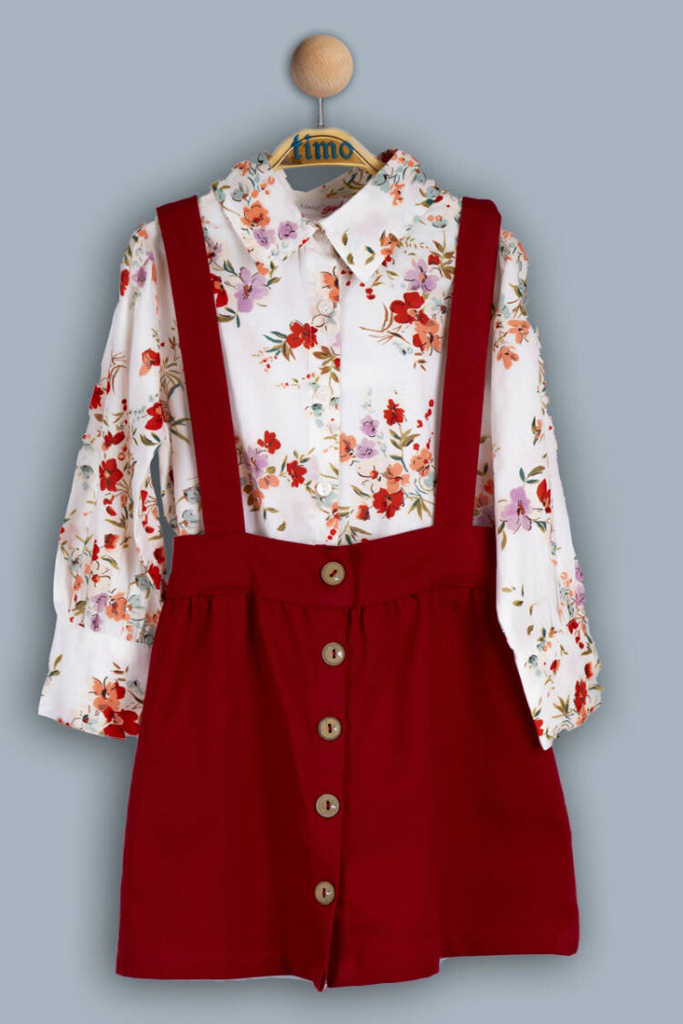 Wholesale Girls 2-Piece Shirt and Skirt Set 2-5Y - Brand: Timo - Kids & Baby Clothes Wholesale - Globality Store