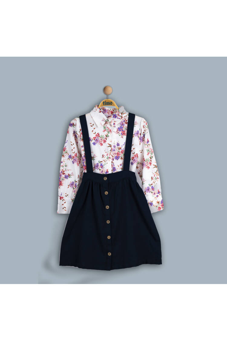 Wholesale Girls 2-Piece Shirt and Skirt Set 6-9Y - Brand: Timo - Kids & Baby Clothes Wholesale - Globality Store