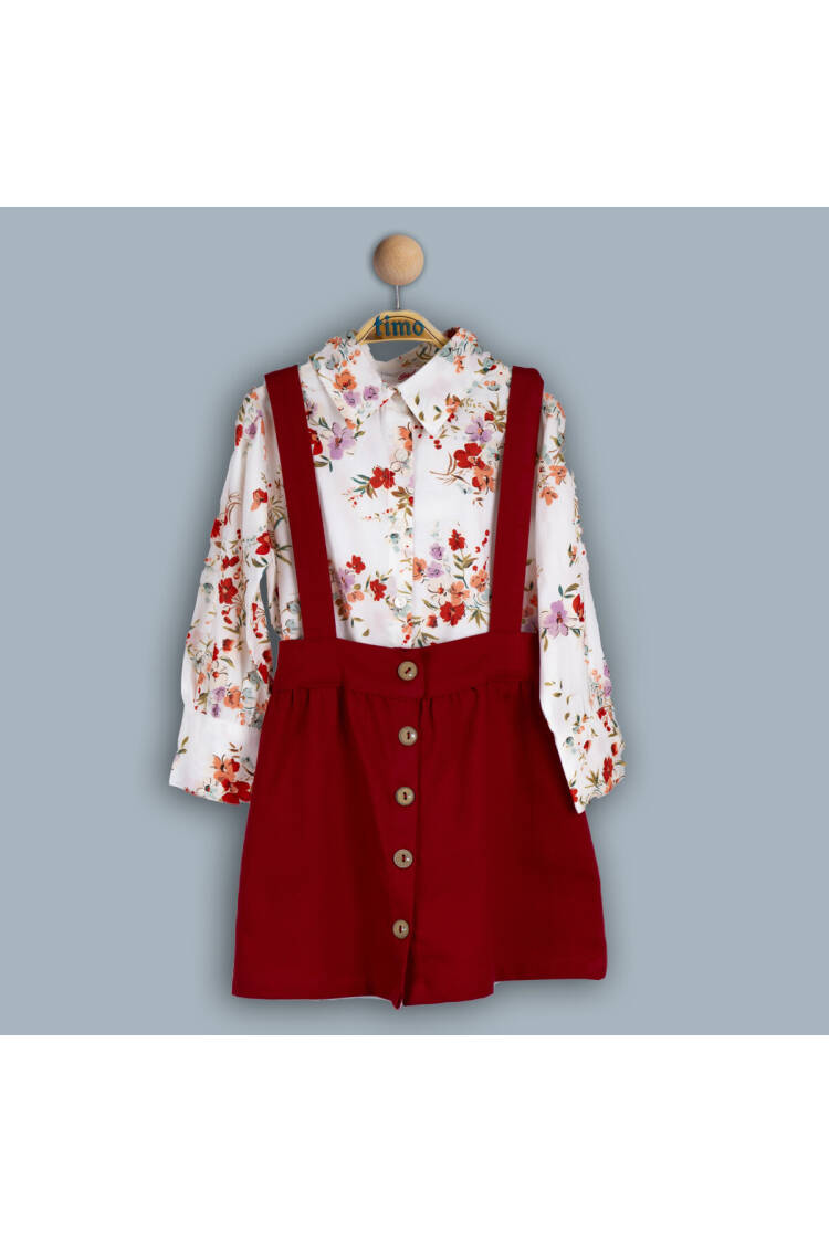 Wholesale Girls 2-Piece Shirt and Skirt Set 6-9Y - Brand: Timo - Kids & Baby Clothes Wholesale - Globality Store
