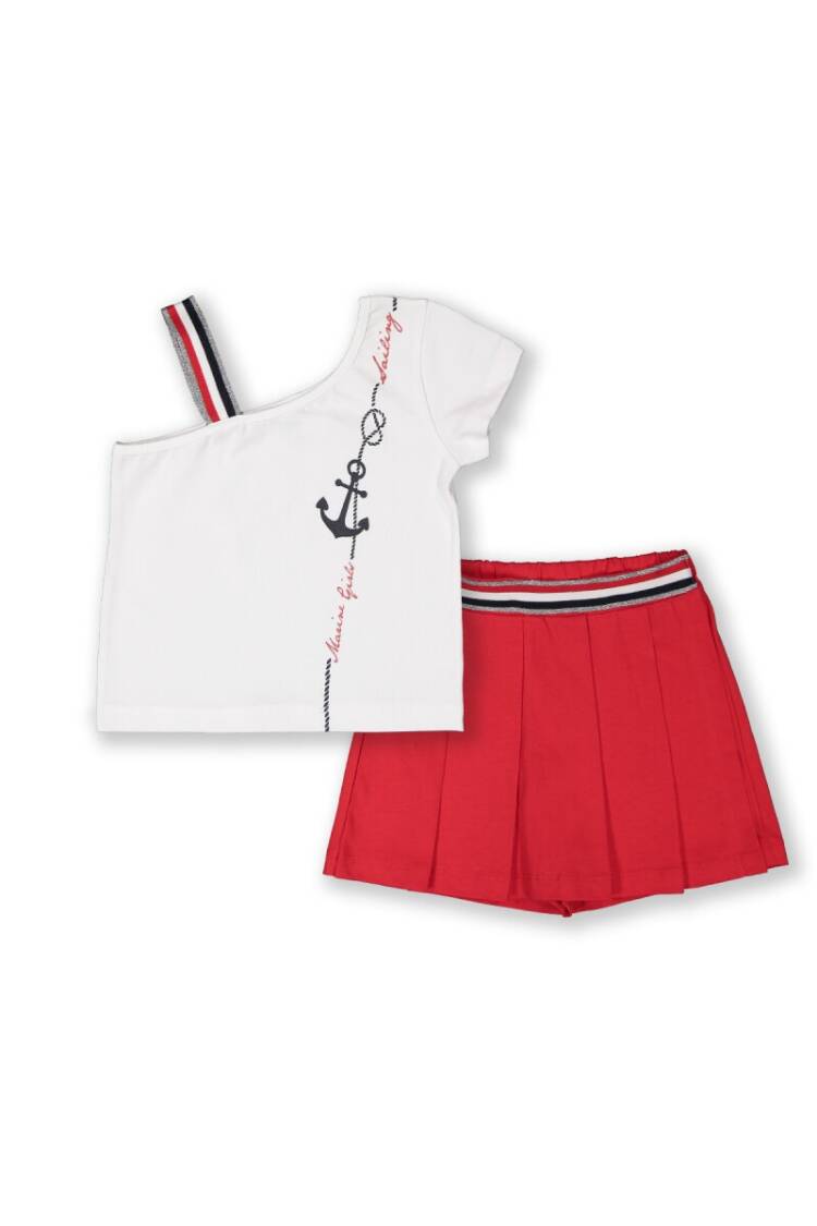 Wholesale Girls 2-Piece Skort and T-shirt 3-6Y - Brand: Elnino - Kids & Baby Clothes Wholesale - Globality Store