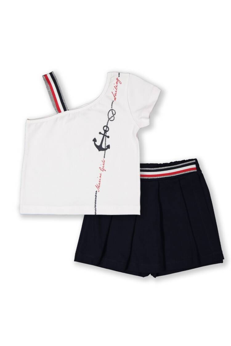 Wholesale Girls 2-Piece Skort and T-shirt 3-6Y - Brand: Elnino - Kids & Baby Clothes Wholesale - Globality Store