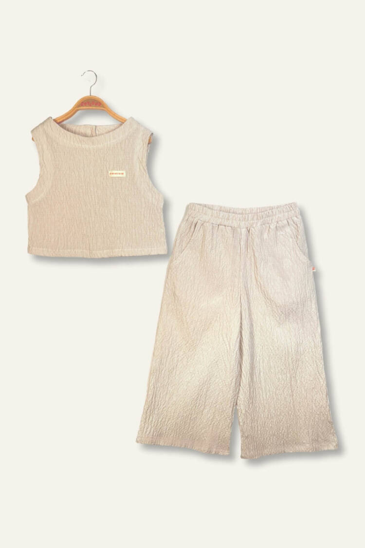 Wholesale Girl's 2 Piece Striped Trousers and Blouse Set 3-14Y - Brand: Zeyland - Kids & Baby Clothes Wholesale - Globality Store