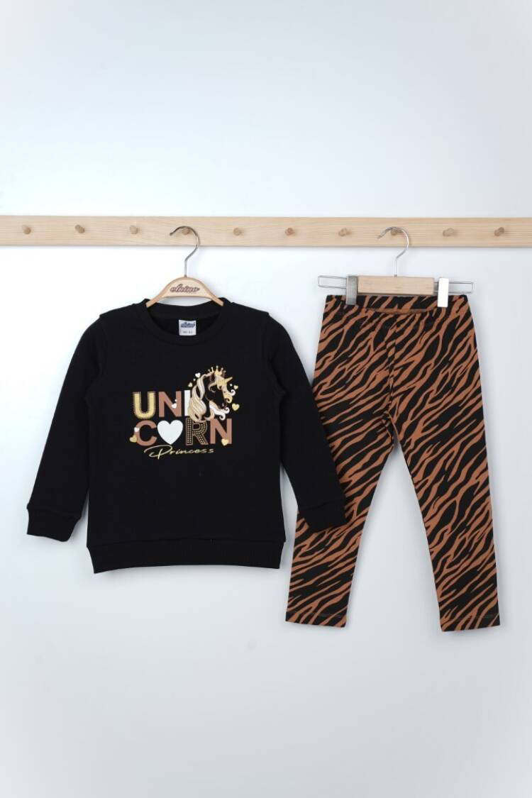 Wholesale Girls 2-Piece Sweatshirts and Leggings Set 3-6Y - Brand: Elnino - Kids & Baby Clothes Wholesale - Globality Store