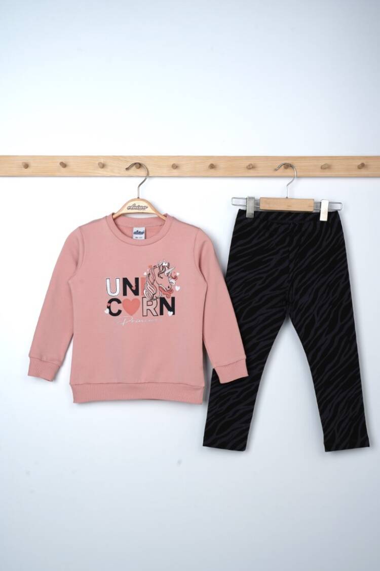 Wholesale Girls 2-Piece Sweatshirts and Leggings Set 3-6Y - Brand: Elnino - Kids & Baby Clothes Wholesale - Globality Store