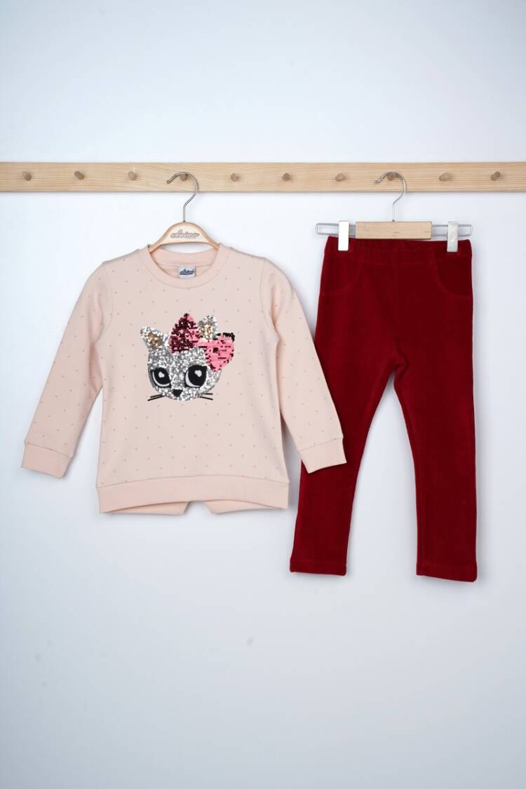 Wholesale Girls 2-Piece Sweatshirts and Leggings Set 3-6Y - Brand: Elnino - Kids & Baby Clothes Wholesale - Globality Store