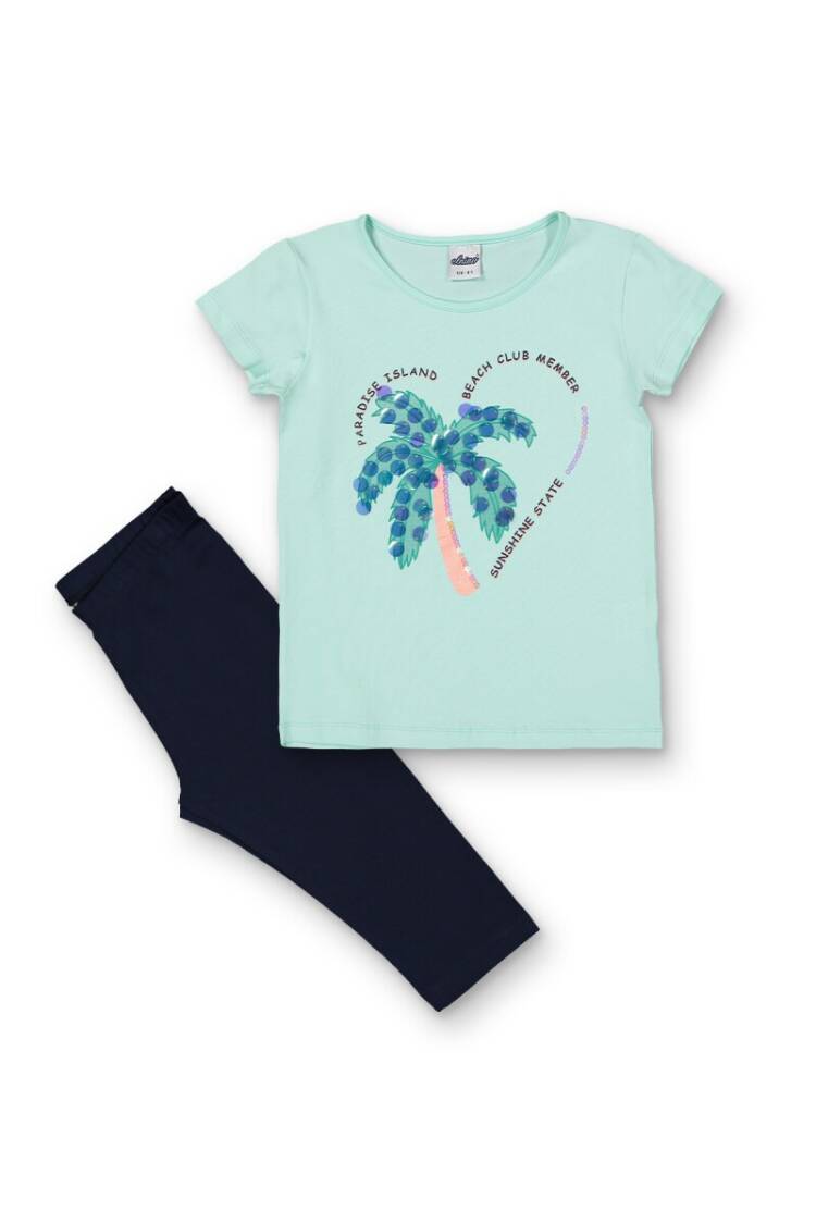Wholesale Girls 2-Piece T-shirt and Leggings set 8-14Y - Brand: Elnino - Kids & Baby Clothes Wholesale - Globality Store