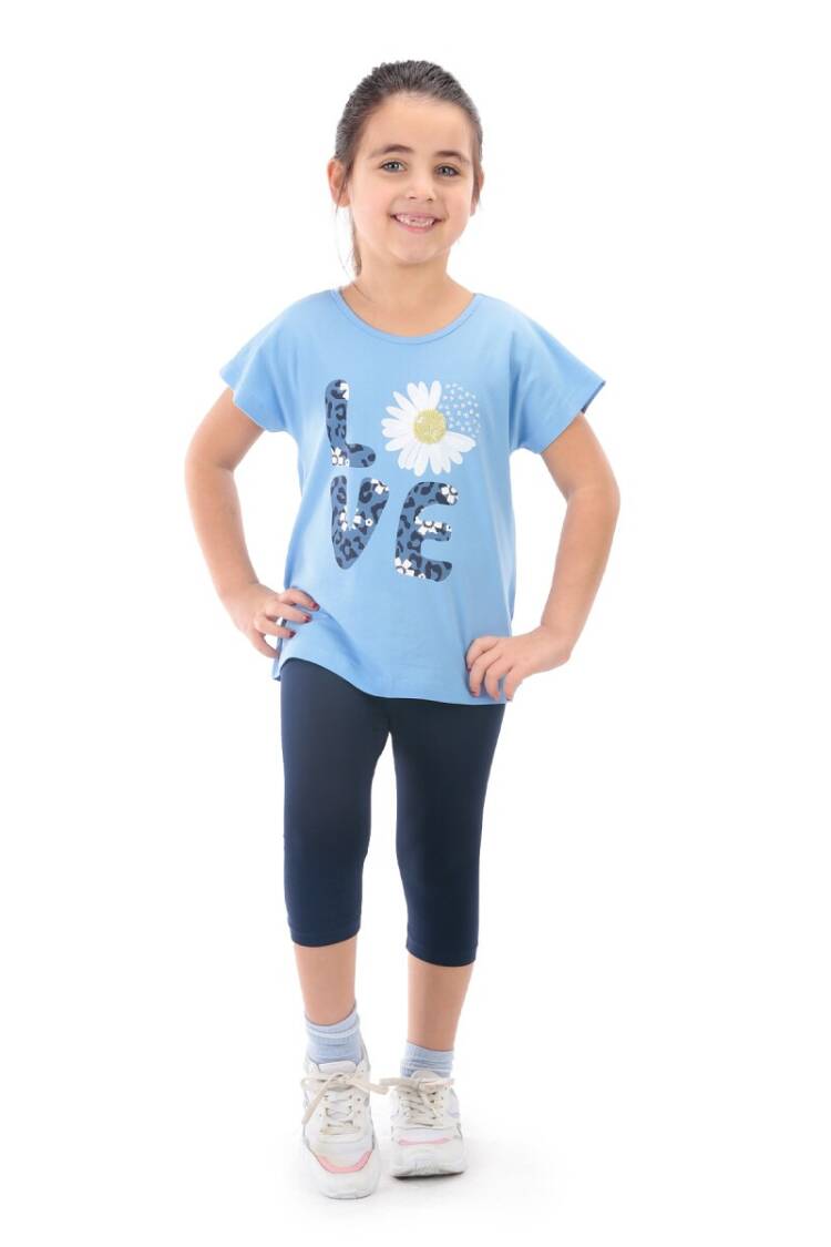 Wholesale Girls 2-Piece T-shirt and Leggings set 8-14Y - Brand: Elnino - Kids & Baby Clothes Wholesale - Globality Store