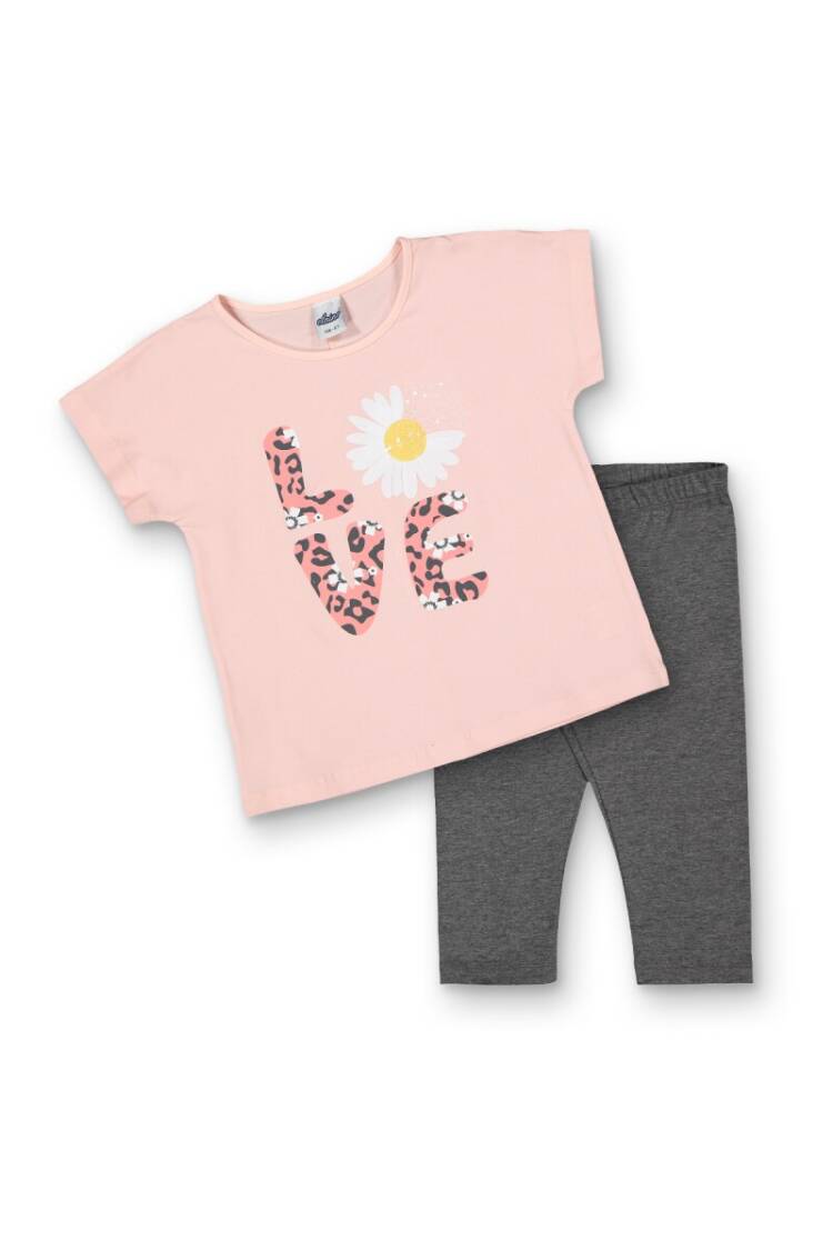 Wholesale Girls 2-Piece T-shirt and Leggings set 8-14Y - Brand: Elnino - Kids & Baby Clothes Wholesale - Globality Store