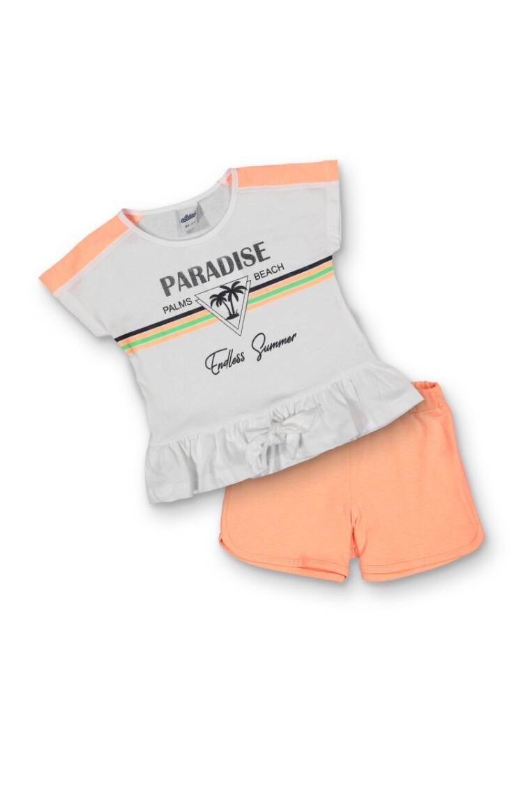 Wholesale Girls 2-Piece T-shirt and Shorts set 3-6Y - Brand: Elnino - Kids & Baby Clothes Wholesale - Globality Store
