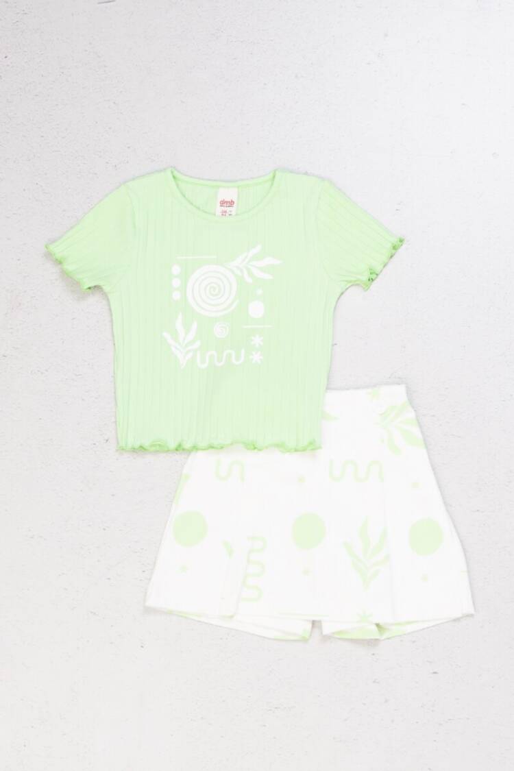 Wholesale Girls' 2-Piece T-Shirt and Shorts Set 4-9Y - Brand: DMB Boys&Girls - Kids & Baby Clothes Wholesale - Globality Store