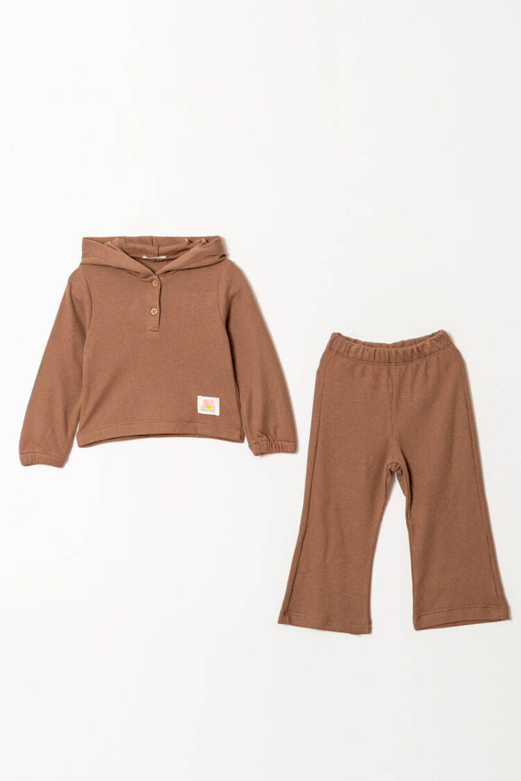 Wholesale Girls 2-Piece Tracksuit Set 2-5Y - Brand: Tuffy - Kids & Baby Clothes Wholesale - Globality Store