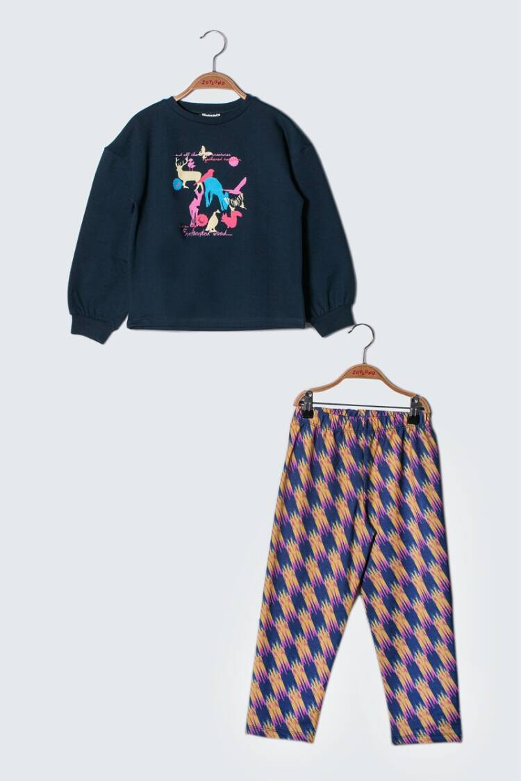Wholesale Girls 2-Piece Tracksuit Set 3-14Y - Brand: Zeyland - Kids & Baby Clothes Wholesale - Globality Store