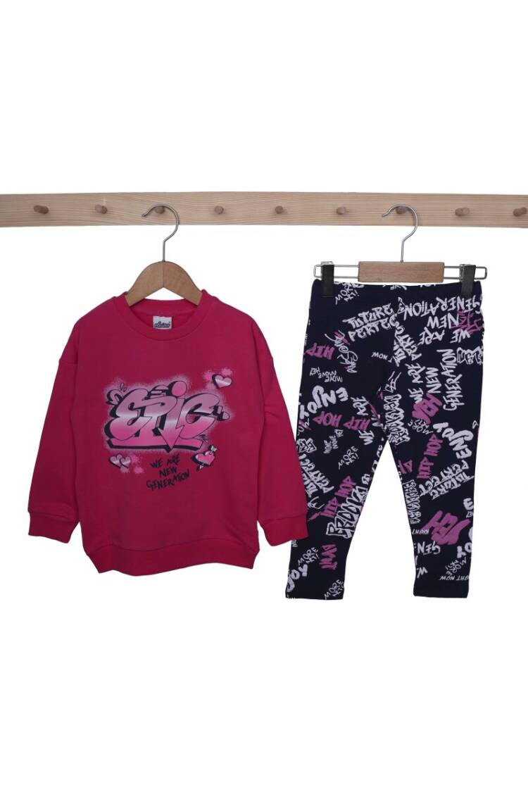 Wholesale Girls 2-Piece Tracksuit Set 3-6Y - Brand: Elnino - Kids & Baby Clothes Wholesale - Globality Store