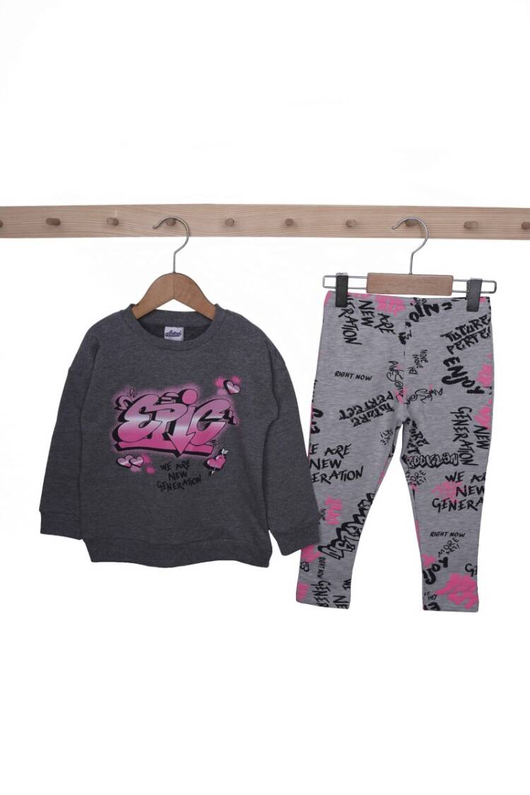 Wholesale Girls 2-Piece Tracksuit Set 3-6Y - Brand: Elnino - Kids & Baby Clothes Wholesale - Globality Store